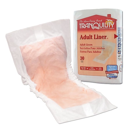 Tranquility Tranquility Unisex Incontinence Liner Adult 9 x 24" Moderate, PK 30 2078